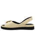 Sandale casual, dama, ANNA VIOTTI, D30-10 crem, piele naturala